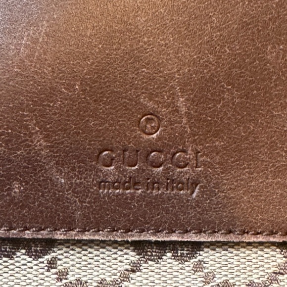 Gucci GG Ophidia Canvas Messenger Shoulder Bag Handbag Lol Monogram Purse Italy - Picture 9 of 13